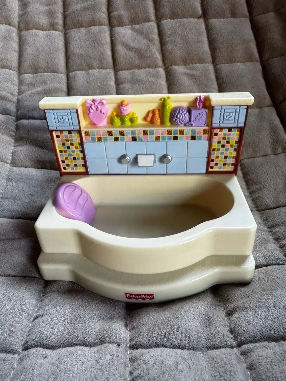 Fisher-Price Loving Family Dollhouse Replacement Bathroom Bathtub Toy
